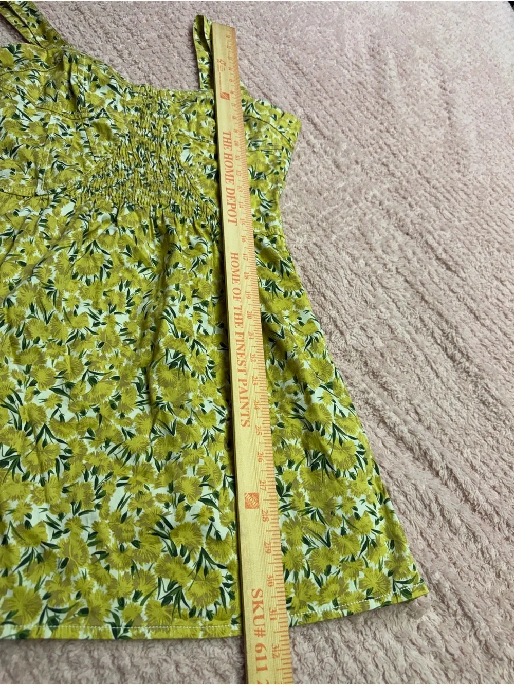 Free People Pretty Young Thing Floral Mini Dress- Size 8